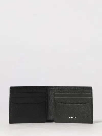 Bally Wallet Men  In Black