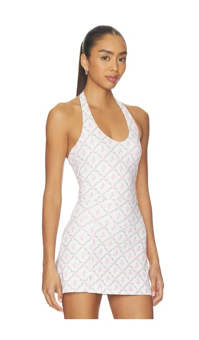 Astoria Open-back Halter Top In Multi