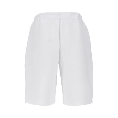 Ea7 Logo-patch Drawstring Shorts In Multi