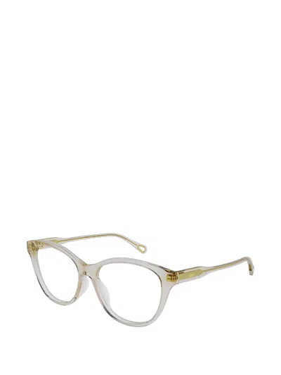 Chloé Square-frame Glasses In Neutral