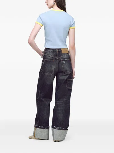 Marc Jacobs Pop J Marc Ringer T-shirt In Blue