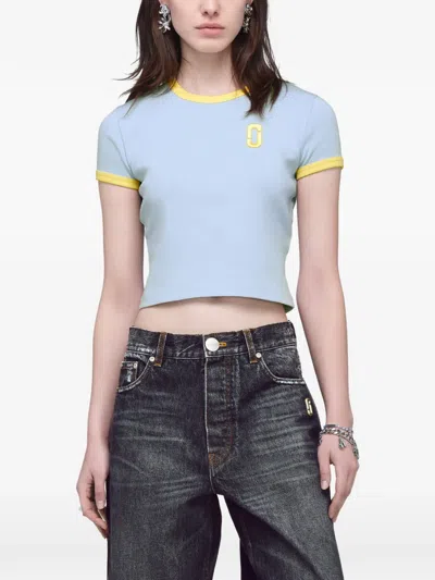 Marc Jacobs Pop J Marc Ringer T-shirt In Blue