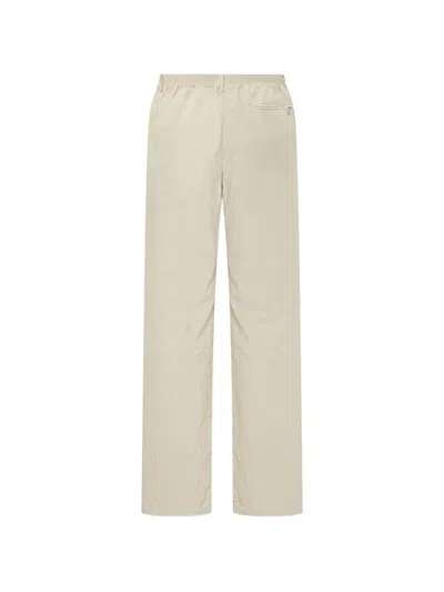 Cellar Door Beige Relaxed Elasticated Pants In Neutral