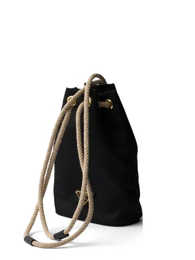 Prada Re-nylon Smartphone Case In Black