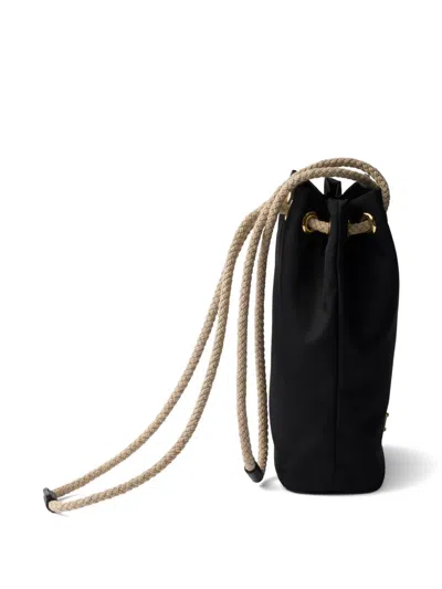 Prada Re-nylon Smartphone Case In Black