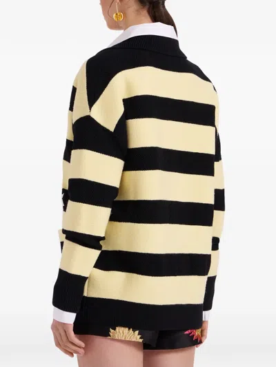 La Doublej Derby Cardigan In Black