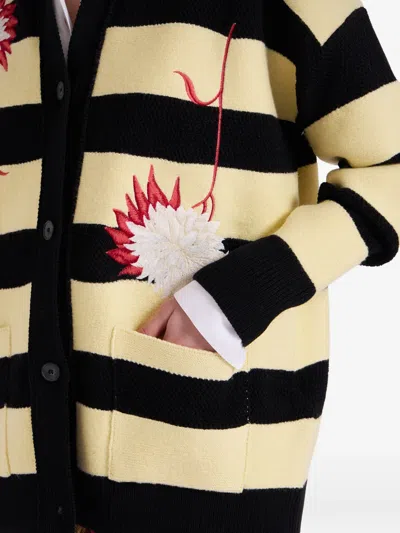 La Doublej Derby Cardigan In Black