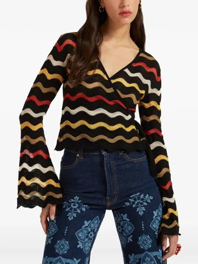 La Doublej Zephyr Top In Multi