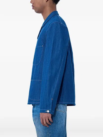 Levi's Denim Button-down Jacket In Blue