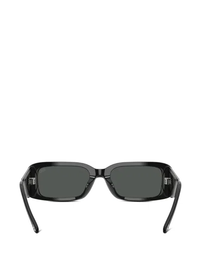 Diesel Rectangle-frame Sunglasses In Black