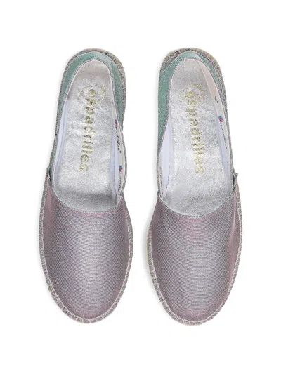 Espadrilles Dommy Glitter-effect Platform  In Multi