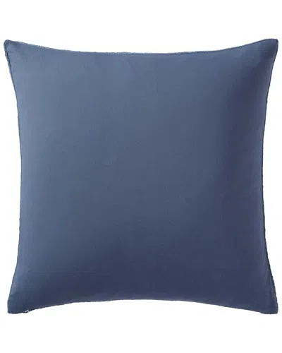 Nautica Wave Texture Decorative Pillow In Blue