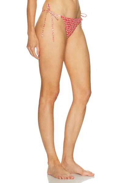 Solid & Striped The Ines Bikini Bottom In Red
