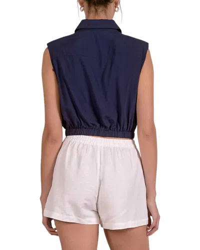 Elan Top In Blue