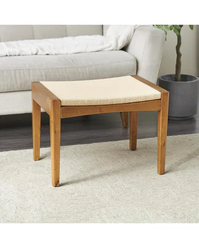 Peyton Lane Handmade Stool In Brown