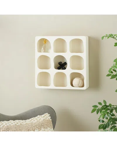 Peyton Lane Wall Shelf In Neutral