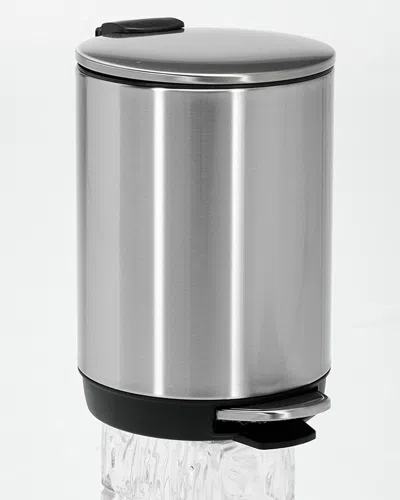 4 Supply 3l Trash Can In Silver