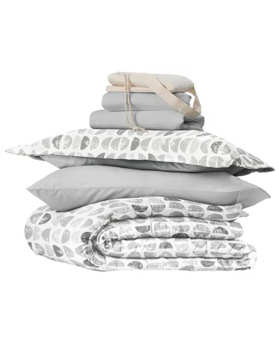 Home Collection Campus Ready Dorm Bedding Bundle In Gray