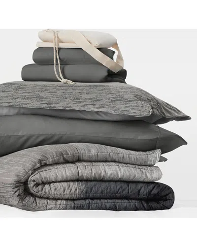 Home Collection Campus Ready Dorm Bedding Bundle In Gray