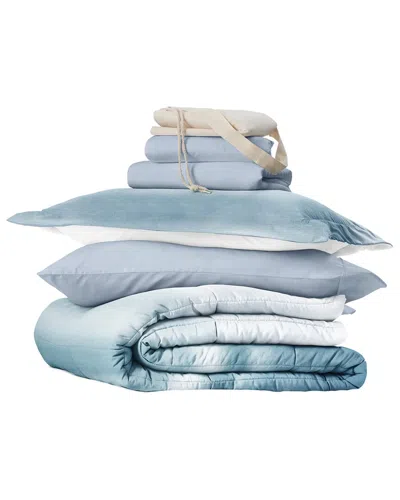 Home Collection Campus Ready Dorm Bedding Bundle In Blue