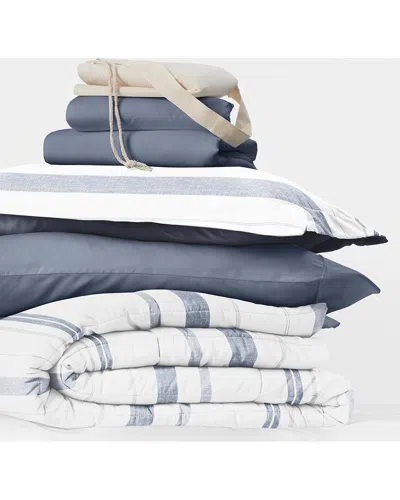 Home Collection Campus Ready Dorm Bedding Bundle In Blue