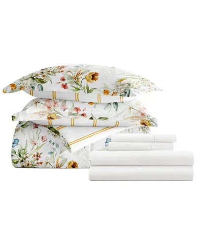 Home Collection Bedding Bundle Comforter & Sheet Set In Multi