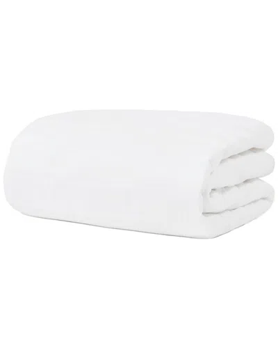 Home Collection Fitted Mattress Protector With Comfortable Padding In White