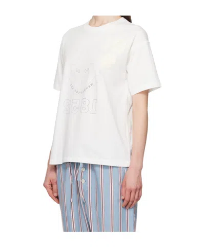 Bode White Crest Reversible T-shirt In White