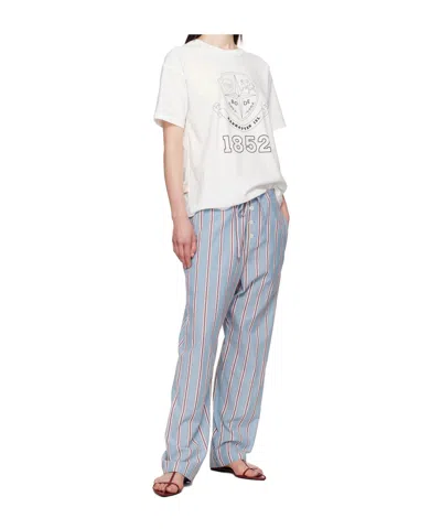 Bode White Crest Reversible T-shirt In White