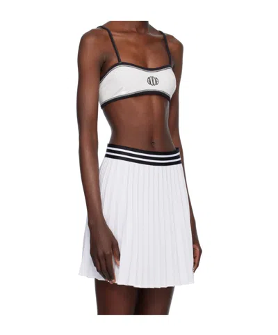 Bode White Deco Bralette In White