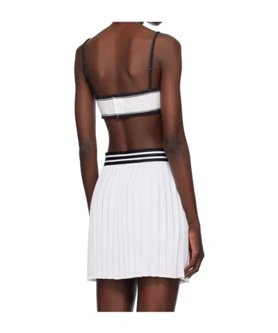 Bode White Deco Bralette In White