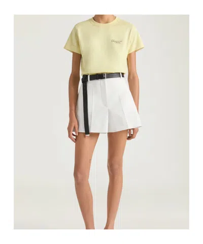 Givenchy Stamp Print T-shirt In Yellow