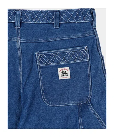 Bode Belt Loop Jeans In Blue