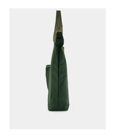 Bode Zippered Handbag In Green