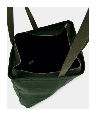 Bode Zippered Handbag In Green