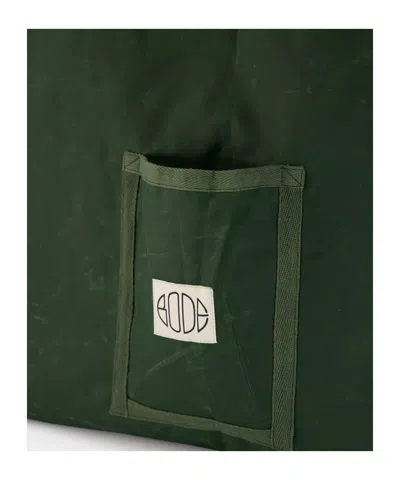 Bode Zippered Handbag In Green