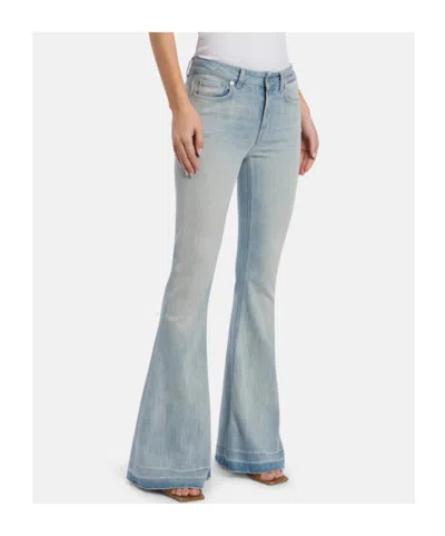 Dondup Flared Jeans In Blue