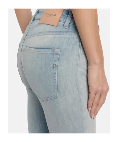 Dondup Flared Jeans In Blue