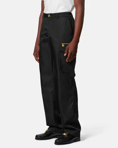 Versace Cargo Pants In Black