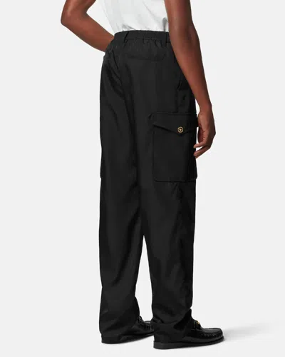 Versace Cargo Pants In Black