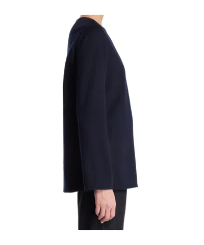 The Row Long-sleeved Pullover In Blue