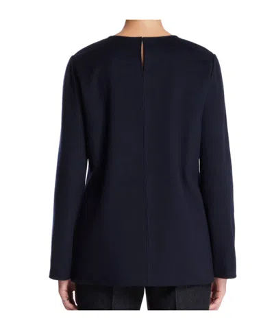 The Row Long-sleeved Pullover In Blue