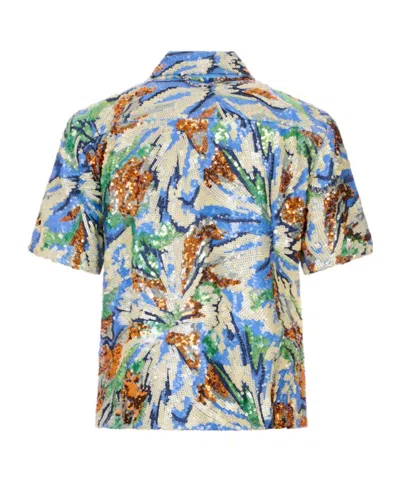 Rabanne Patterned Shirt In Multi