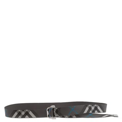 Burberry Check Webbing B-buckle Belt In Multi