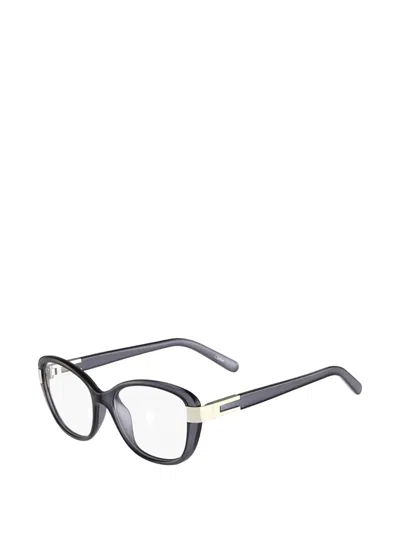 Chloé Square-frame Glasses In Blue