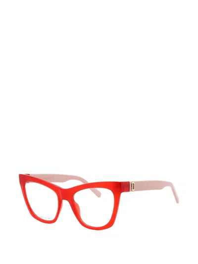 Marc Jacobs Cat-eye-frame Glasses In Brown