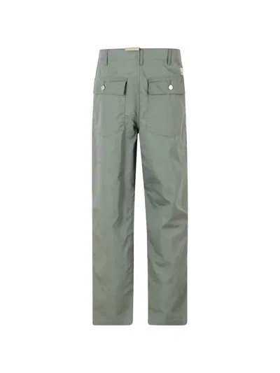 Edwin Baker Patch-pocket Trousers In Green