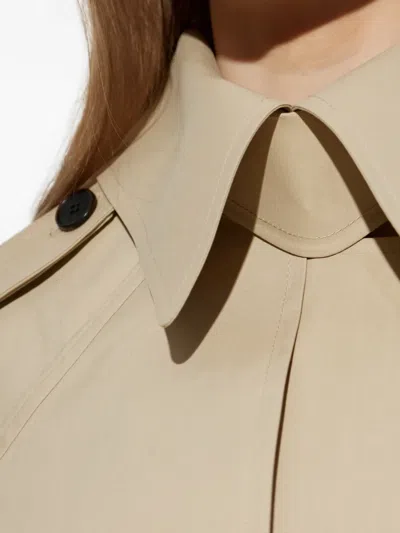 Givenchy Cropped Double-breasted Jacket In Brown