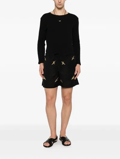 Second / Layer Waffle-knit Long-sleeve T-shirt In Black