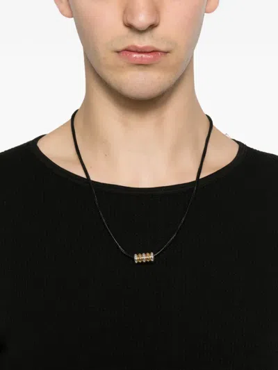 Second / Layer Waffle-knit Long-sleeve T-shirt In Black